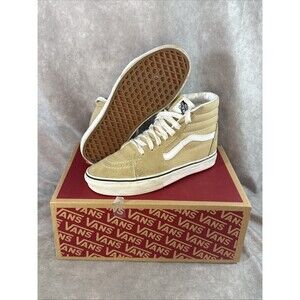 Vans Unisex 721356 Taos Taupe Sk8 Hi Classic Suede Canvas M-5.5 W-7 In Box